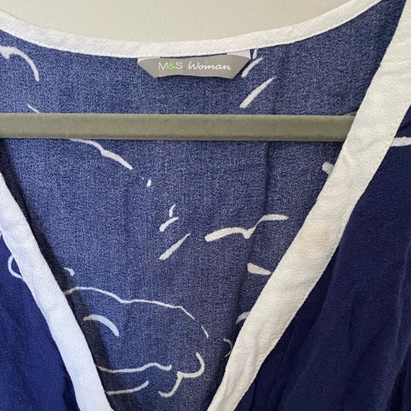 M&S midi seaside dress - Picture 2 of 6